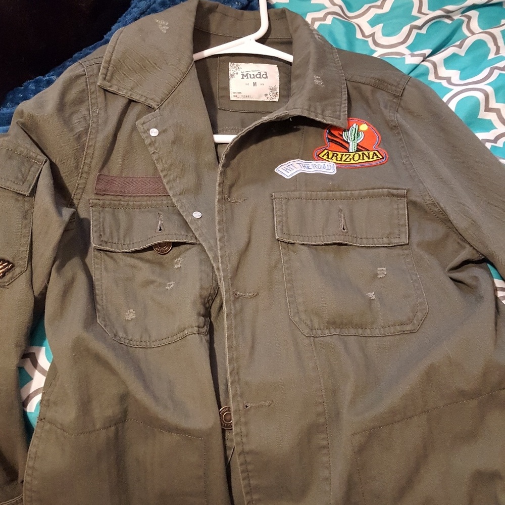 Mudd Army Jacket - image 3